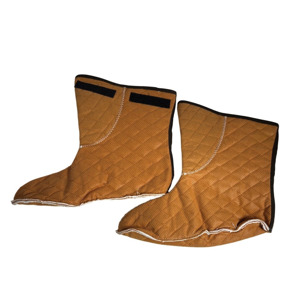 Bates Footwear Quilted Boot Liners Brown Size 8-8.5W XW Cold Weather NEW - Picture 3 of 5